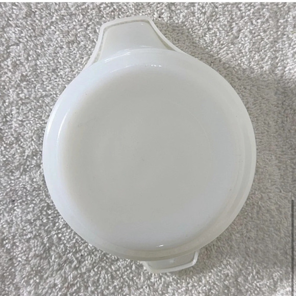 Vintage Dynaware Pyr-O-Rey  Custard Cup Mini Casserole Dish W Plastic Lid - Picture 7 of 11